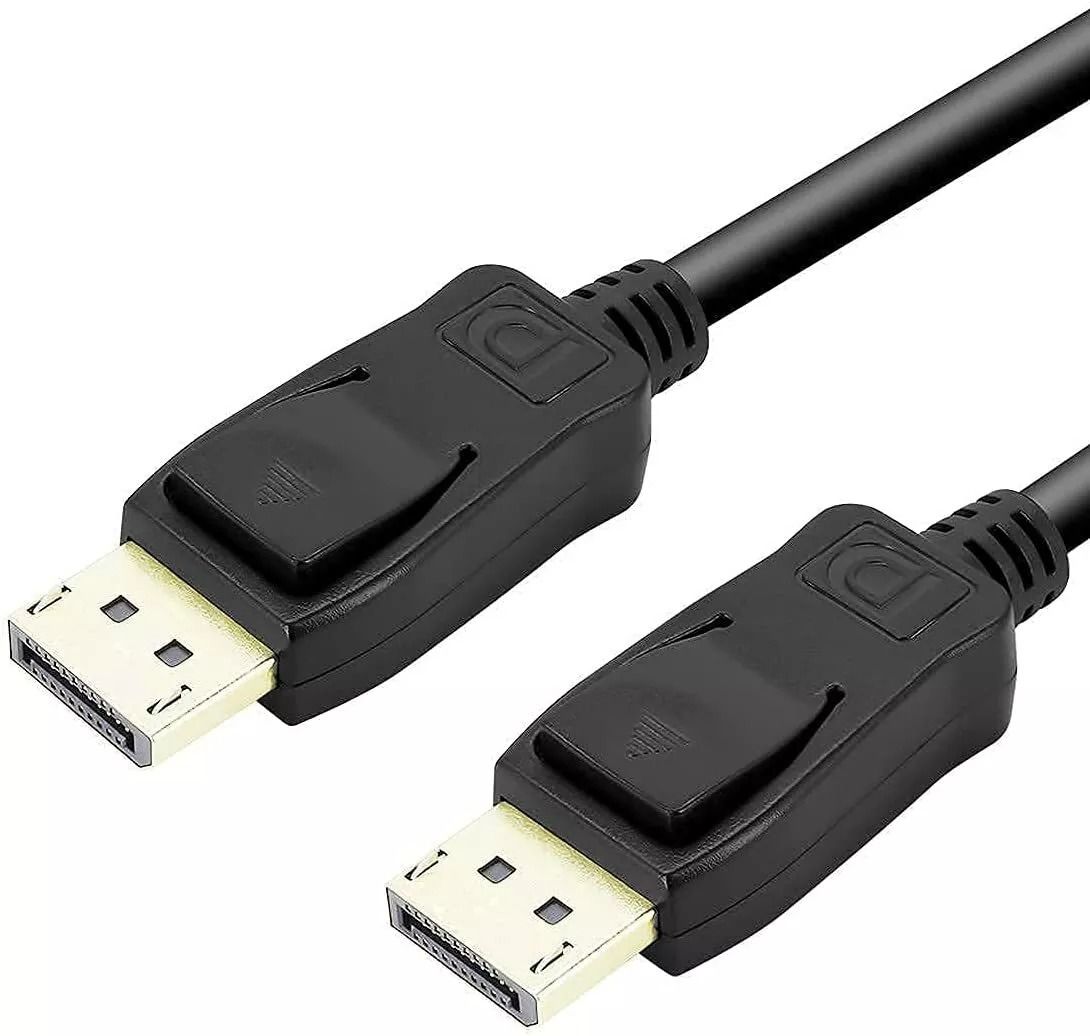 DisplayPort To DisplayPort Cable 6ft10ft DP Male To Male Cord 4K Ultra HD GoldPlated Connectors Sec 2