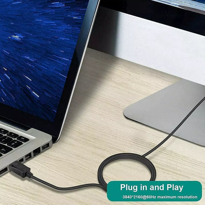 DisplayPort To DisplayPort Cable 6ft10ft DP Male To Male Cord 4K Ultra HD GoldPlated Connectors Sec 4