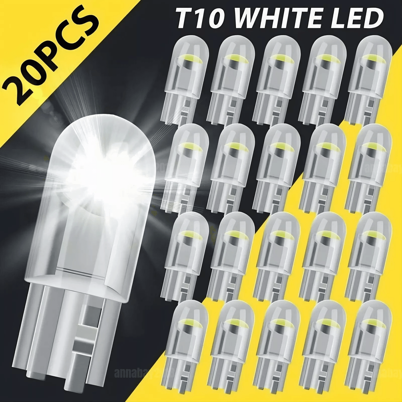 LED License Plate Interior Light Bulb Super White