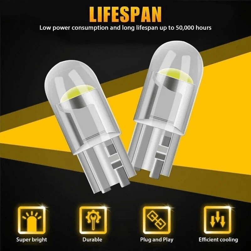 LED License Plate Interior Light Bulb Super White 1
