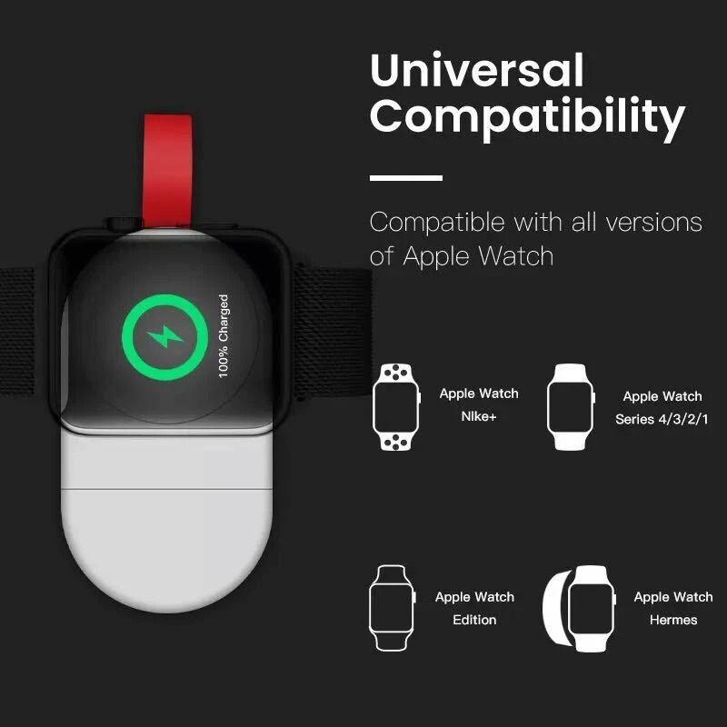 Magnetic Charger For Apple Watch Series Portable Wireless Adapter With Fast Charging  USB Compatibi 5