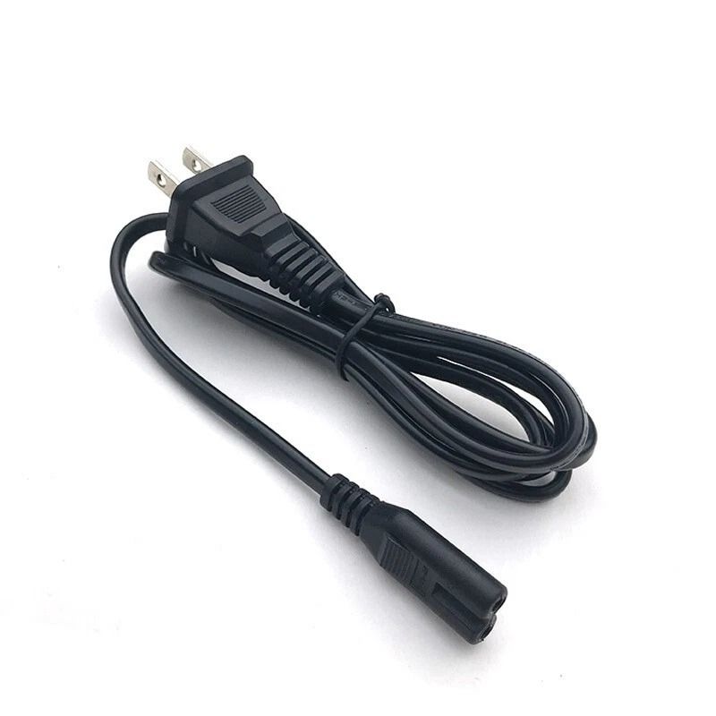 Universal 2 Prong AC Power Cord For PS5 PS4 PS3 PS2 Slim Xbox Series XS PC Laptop Monitor  Samsung  3
