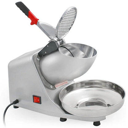 Electric Ice Shaver Machine  143 Lbshr HighCapacity Snow Cone Maker  Ice Crusher For Shaved Ice 1