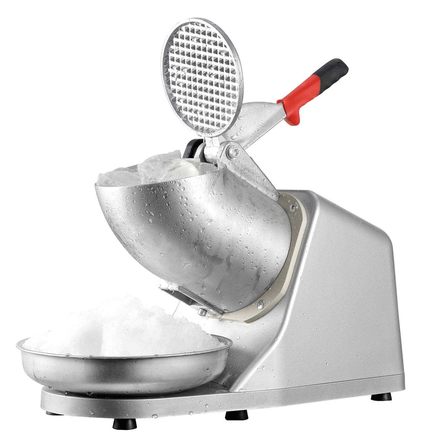 Electric Ice Shaver Machine  143 Lbshr HighCapacity Snow Cone Maker  Ice Crusher For Shaved Ice 16