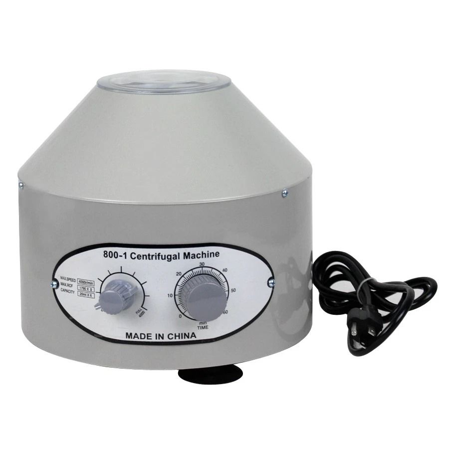 8001 Electric Centrifuge Machine 110V Lab Centrifuge 4000 RPM 20ml X 6 Tubes For Medical  Laborator 8