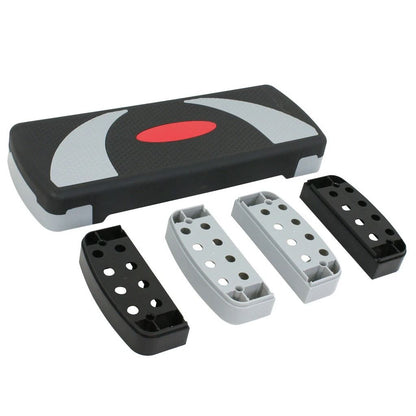 31 Aerobic Step Platform Stepper  Adjustable 4 6 8 Height  Fitness Exercise Step With Risers For Ho 4