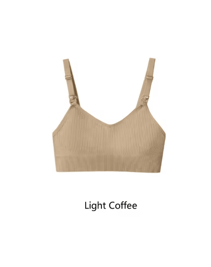 ComfortFit Wireless Nursing Bra  Soft AntiSag Support For Breastfeeding Moms 9