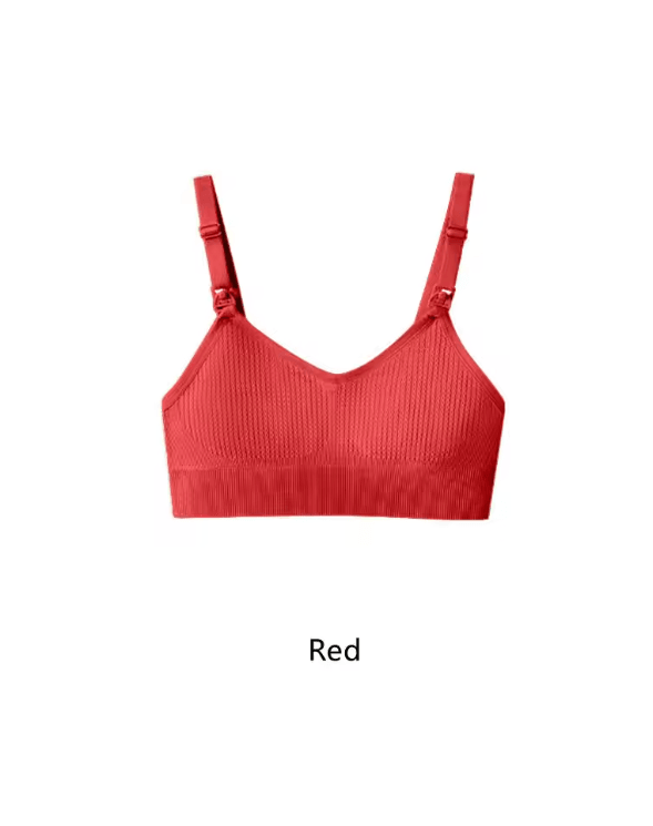 ComfortFit Wireless Nursing Bra  Soft AntiSag Support For Breastfeeding Moms 8