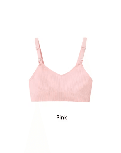 ComfortFit Wireless Nursing Bra  Soft AntiSag Support For Breastfeeding Moms 7