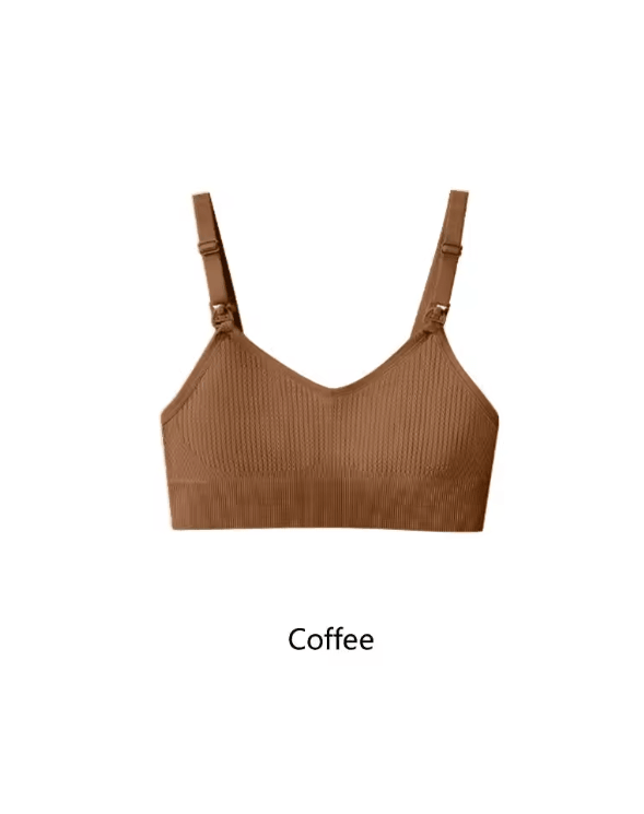 ComfortFit Wireless Nursing Bra  Soft AntiSag Support For Breastfeeding Moms 5