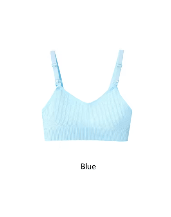 ComfortFit Wireless Nursing Bra  Soft AntiSag Support For Breastfeeding Moms 4