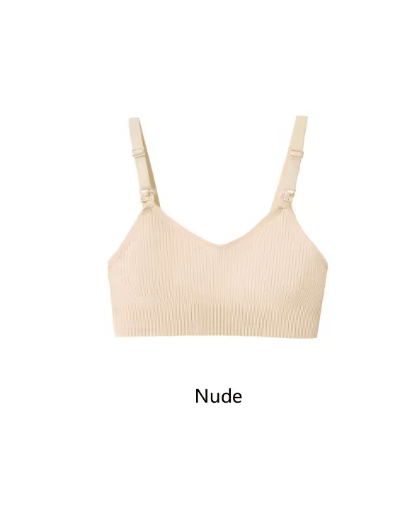 ComfortFit Wireless Nursing Bra  Soft AntiSag Support For Breastfeeding Moms 2