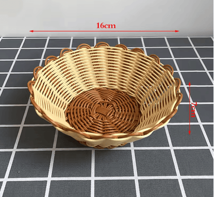 Japanese Style Wooden Dessert Plate  Round Solid Wood Snack Tray For Fruit Sweets And Appetizers 5
