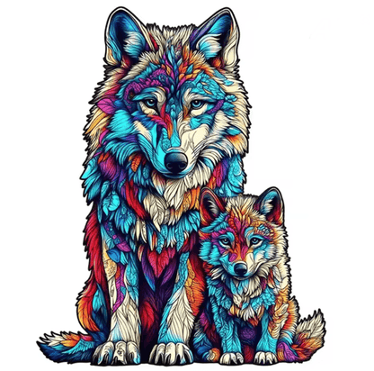 Wooden Animal Jigsaw Puzzle  Unique Dog Puzzle Gift For Adults And Kids 5
