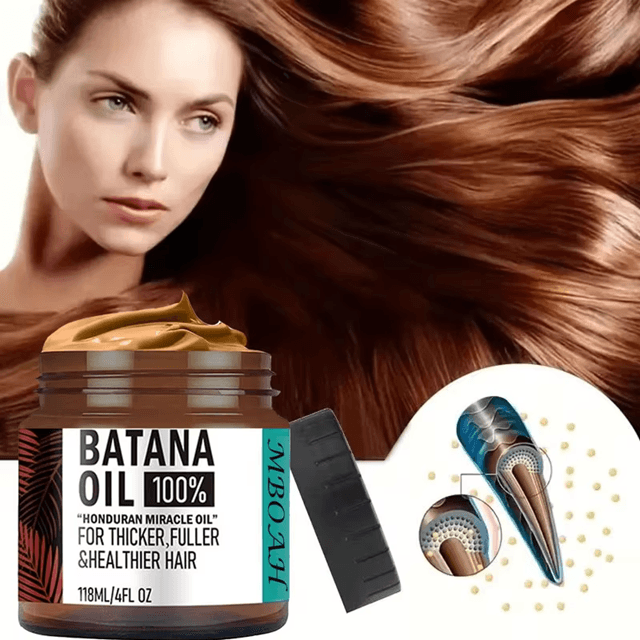 100 Percent Unrefined Batana Oil  Deep Hair Conditioner For Fuller Thicker Healthier Hair 3
