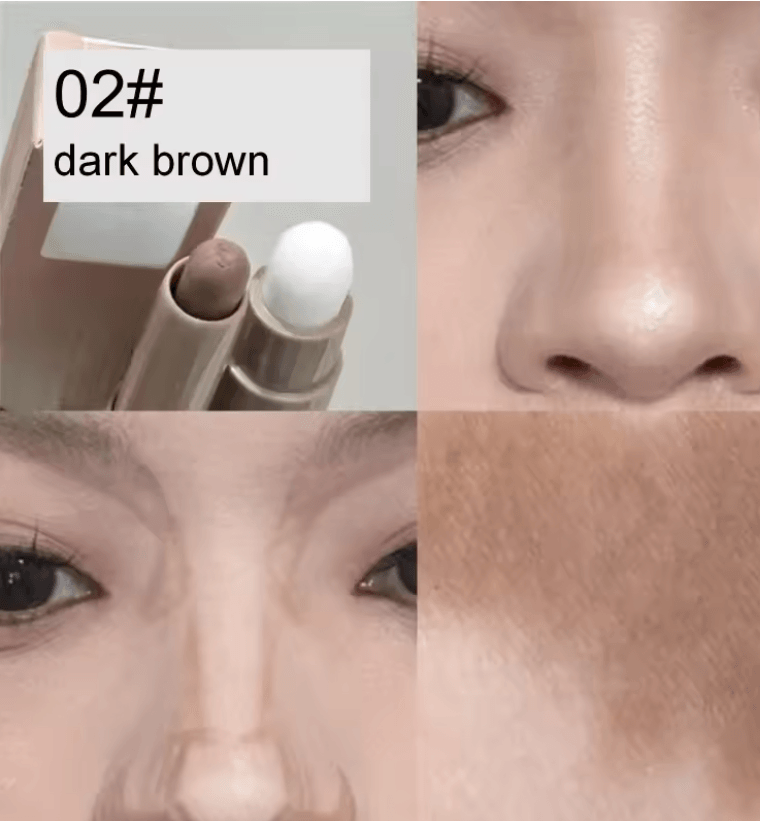 DoubleEnded Contour And Highlight Stick  Waterproof Cream Makeup For Sculpted Radiant Skin 4