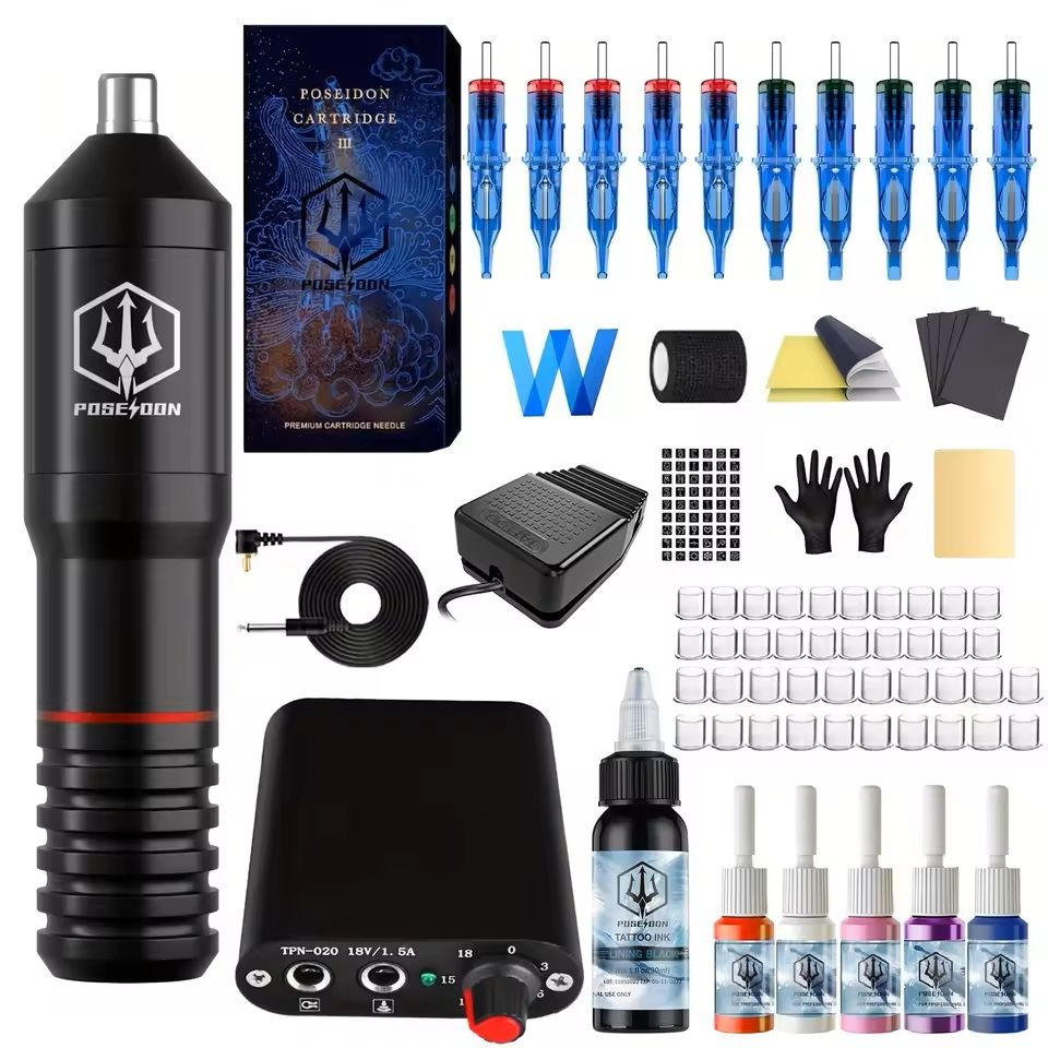 Wireless Tattoo Pen Kit For Permanent Makeup 3