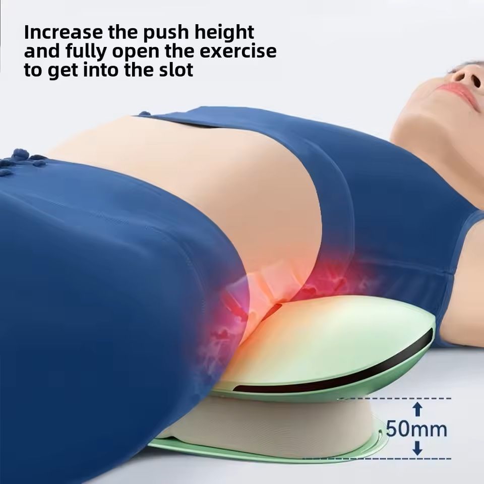 Electric Lumbar Traction Massager For Back And Spine Relief 1