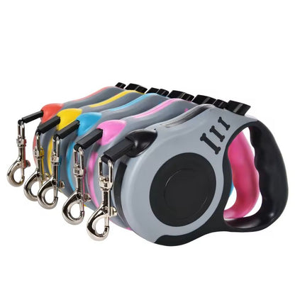 Retractable Dog Leash for Small Dogs and Cats with Durable Nylon Rope