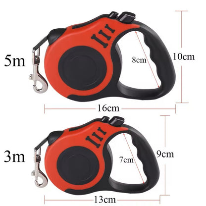 Retractable Dog Leash For Small Dogs And Cats With Durable Nylon Rope 2