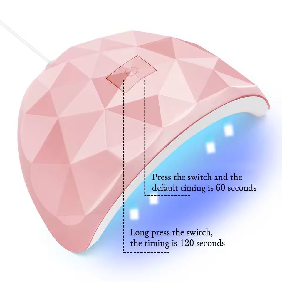 UV LED Nail Dryer Lamp For Gel Polish Curing And Salon Nails At Home 3