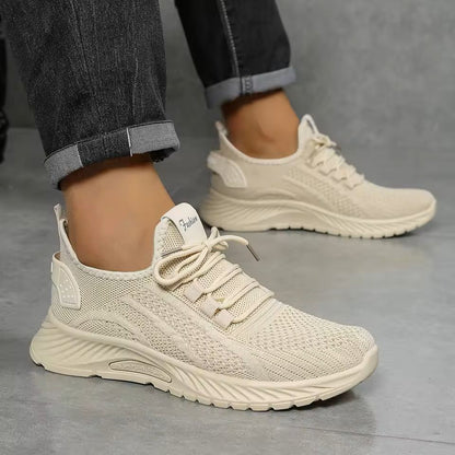 Womens Casual Fly Weave Sneakers For Fall Walking And Everyday Wear 2