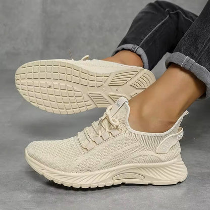 Womens Casual Fly Weave Sneakers For Fall Walking And Everyday Wear 8