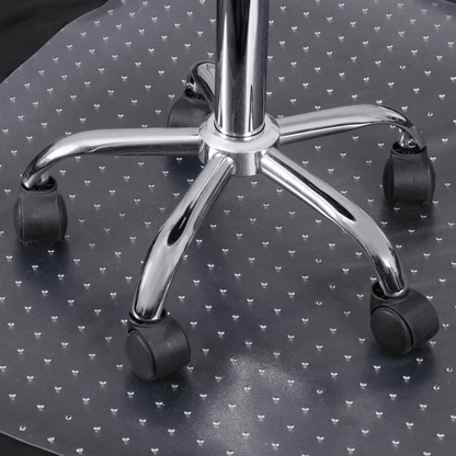 Heavy Duty PVC Home Office Thicken Chair Mat Rectangular Lip Design With Studded Back For Carpet Pr 4