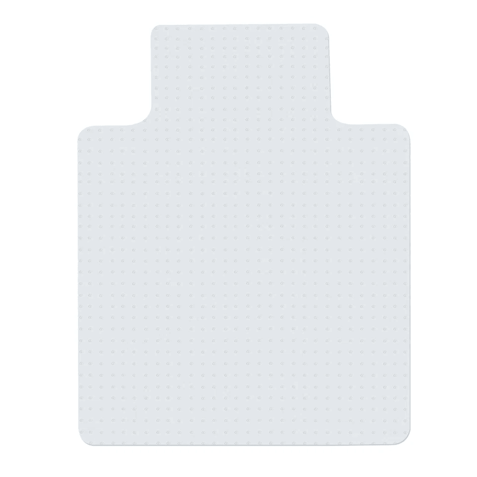Heavy Duty PVC Home Office Thicken Chair Mat Rectangular Lip Design With Studded Back For Carpet Pr 16