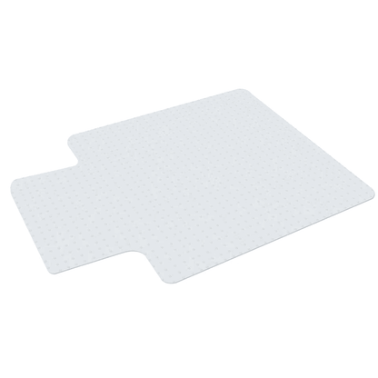 Heavy Duty PVC Home Office Thicken Chair Mat Rectangular Lip Design With Studded Back For Carpet Pr 17