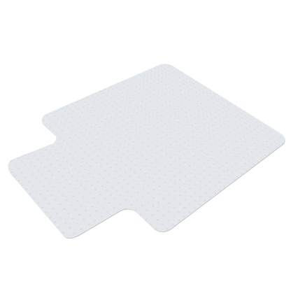 Heavy Duty PVC Home Office Thicken Chair Mat Rectangular Lip Design With Studded Back For Carpet Pr 18