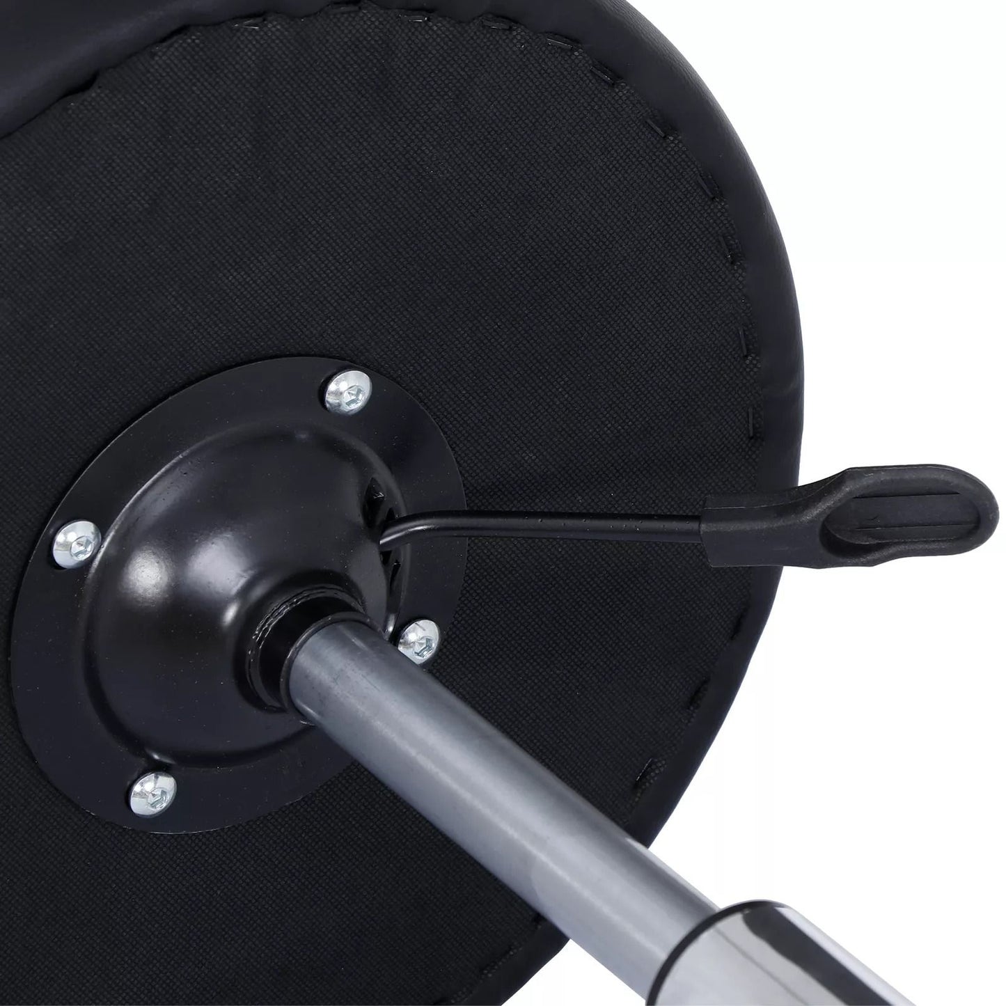 Adjustable Hydraulic Salon Stool PU Leather Round Rolling Chair With 360 Swivel Casters For Tattoo  6