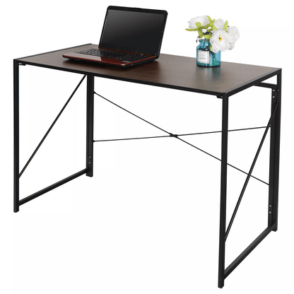 Foldable Home Office Computer Desk Compact Writing Table Workstation For PC Laptop Study  Office Us 1
