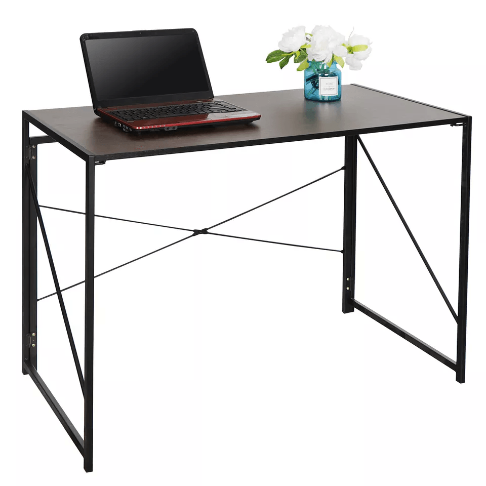 Foldable Home Office Computer Desk Compact Writing Table Workstation For PC Laptop Study  Office Us 3