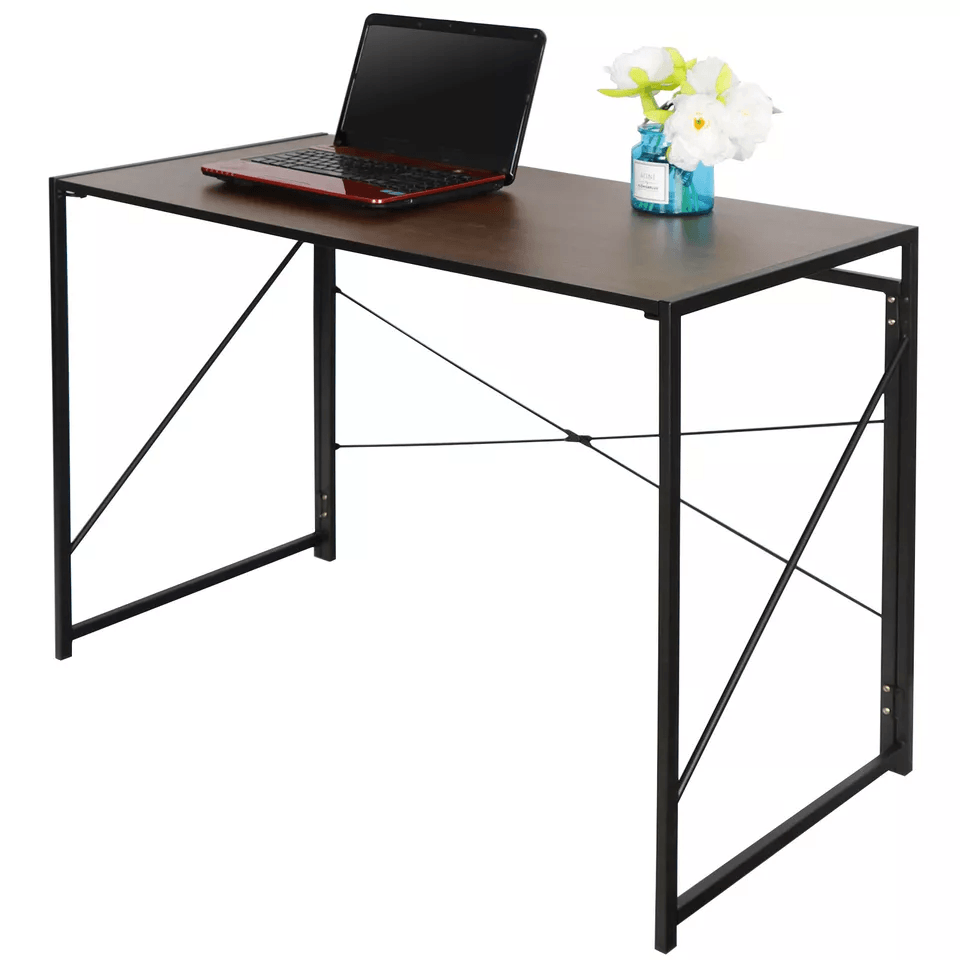 Foldable Home Office Computer Desk Compact Writing Table Workstation For PC Laptop Study  Office Us 4