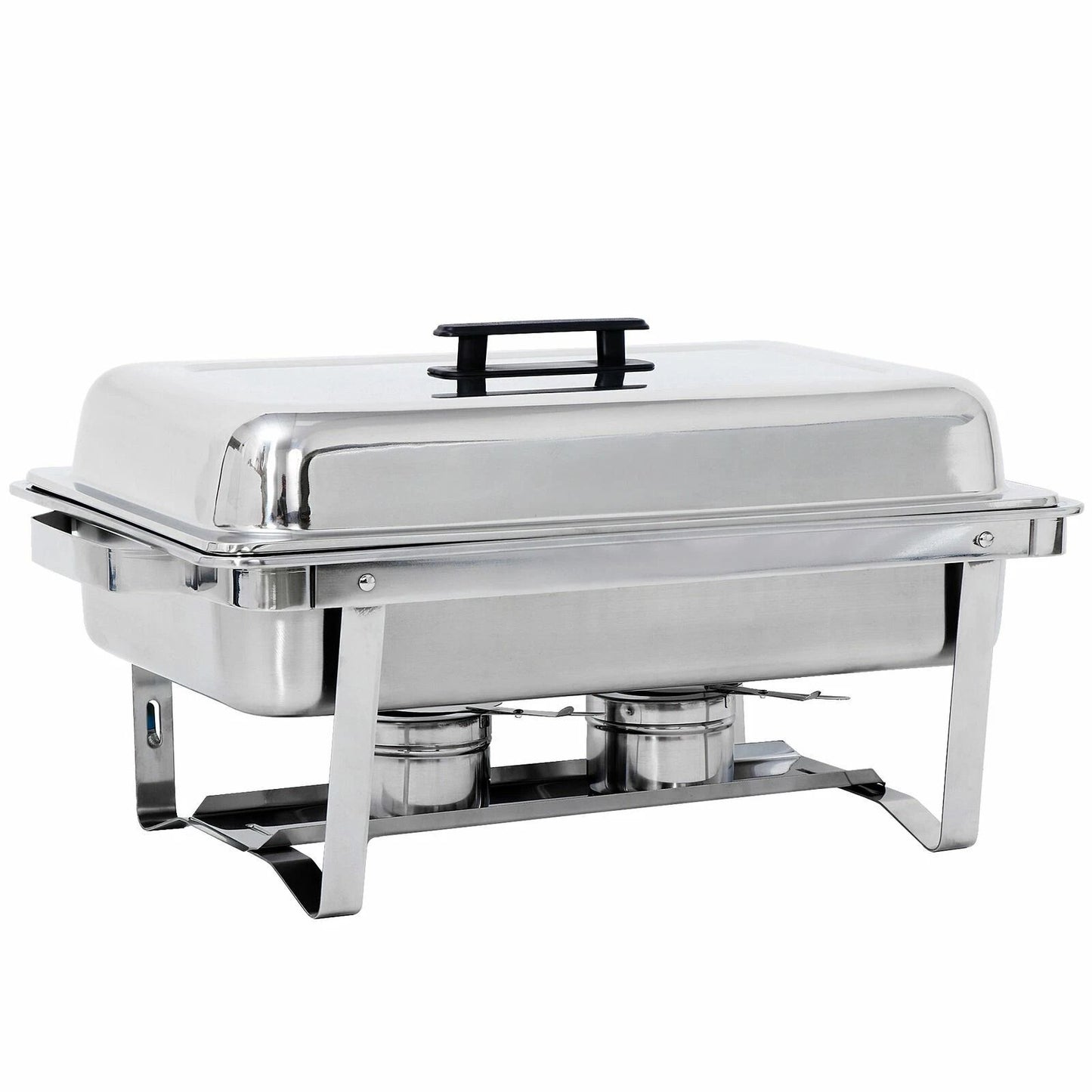 4 Pack 8 QT Stainless Steel Chafer Set  Catering Food Warmer Chafing Dishes For Buffets Parties  Ev 11