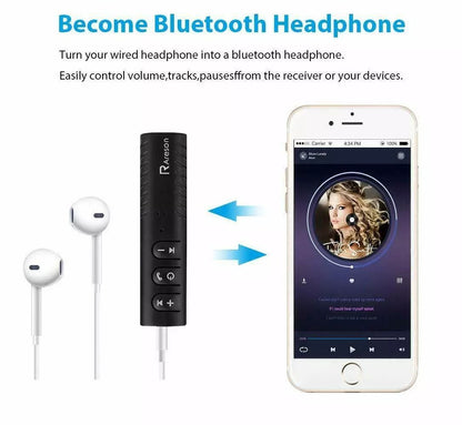 Wireless Bluetooth Car Adapter Mini Receiver For AUX Audio 35mm Speaker Adapter 5