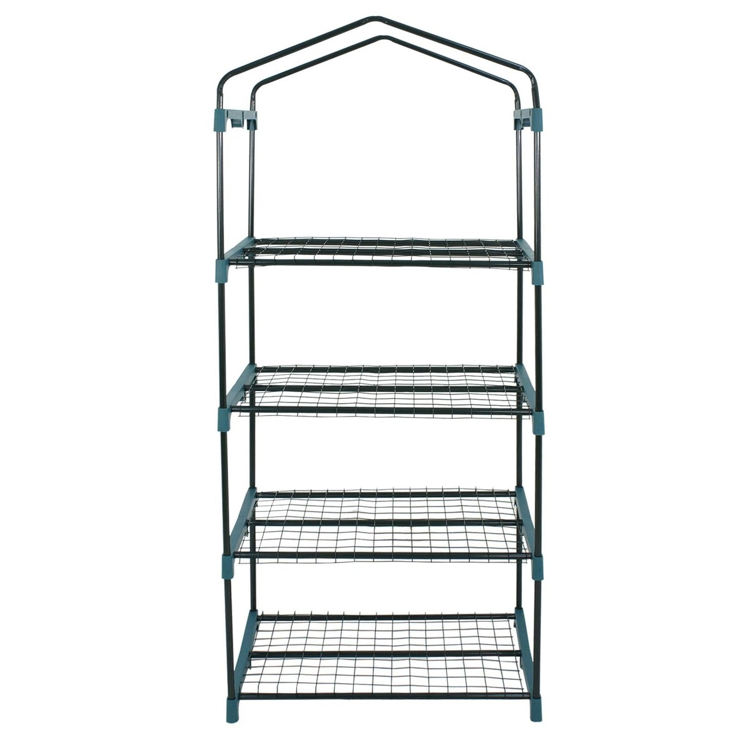 4Tier Walkin Greenhouse For Plants Seeds  Flowers  Durable Storage Shelves For Backyard Patio Balco 2