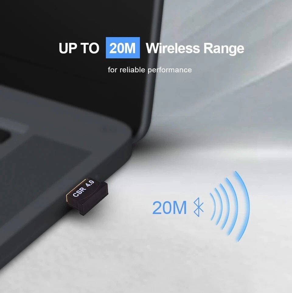 Bluetooth USB 40 Dongle Adapter Wireless Receiver For PC Laptop Windows 1087 2