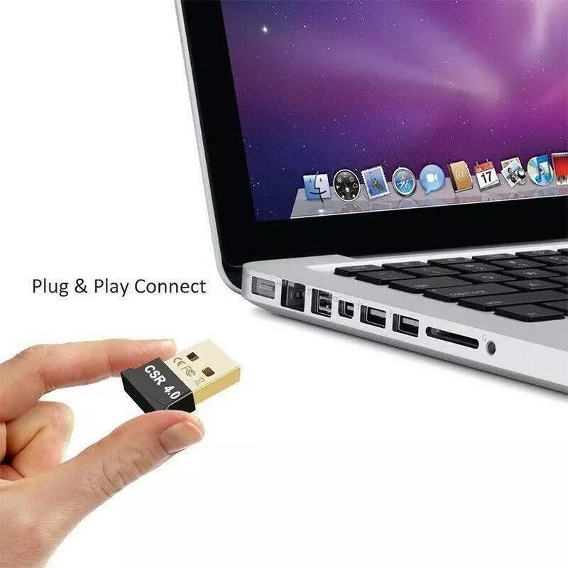Bluetooth USB 40 Dongle Adapter Wireless Receiver For PC Laptop Windows 1087 1