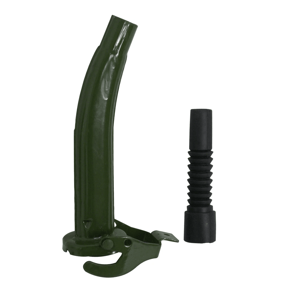Jerry Can Gallon Steel Backup Gasoline Tank Military Green Fuel Storage For Emergency Use 2