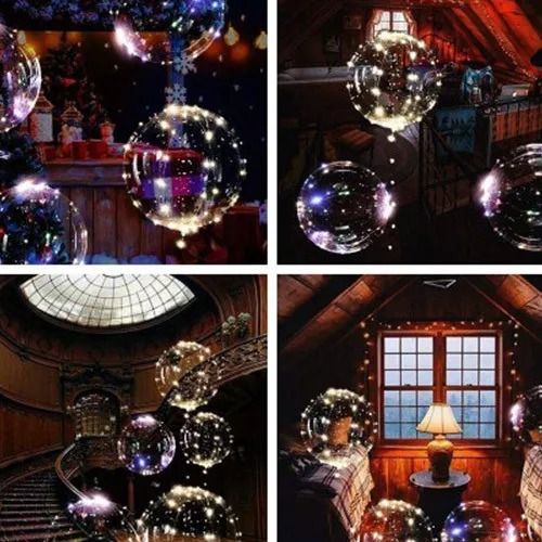 Glowing LED Party Balloons Set Of 3 Perfect For Valentines Day Christmas Weddings  Birthdays 5