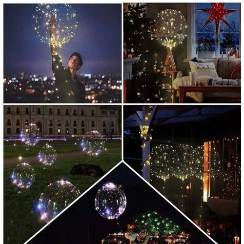 Glowing LED Party Balloons Set Of 3 Perfect For Valentines Day Christmas Weddings  Birthdays 2