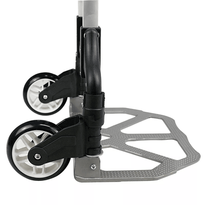Folding Aluminium Cart Dolly Collapsible Hand Truck Trolley For Luggage Moving  Travel 1