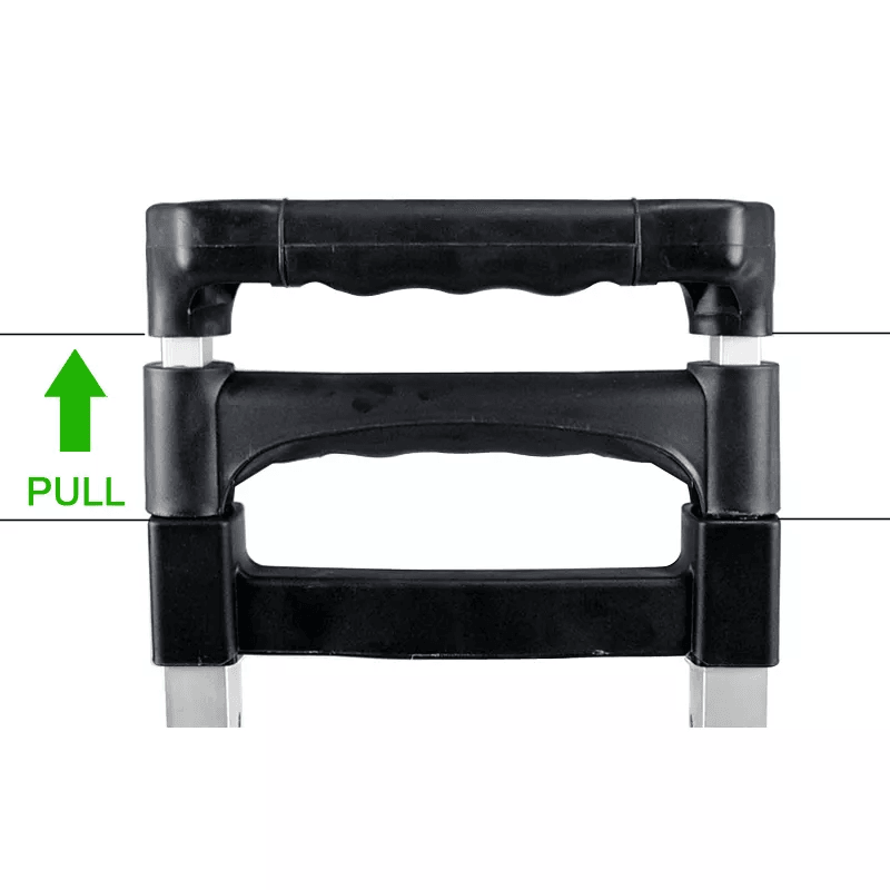 Folding Aluminium Cart Dolly Collapsible Hand Truck Trolley For Luggage Moving  Travel 4
