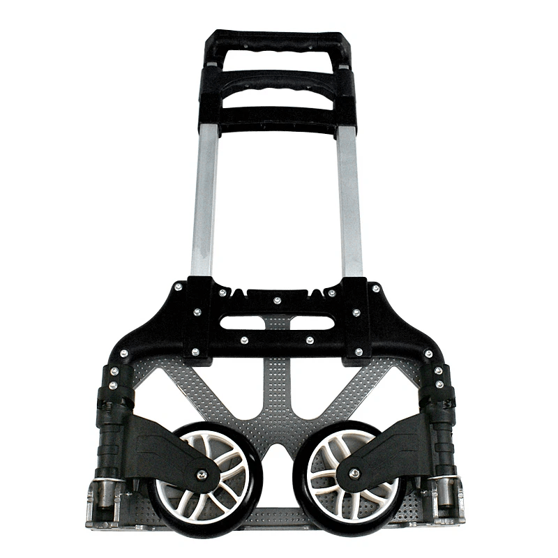 Folding Aluminium Cart Dolly Collapsible Hand Truck Trolley For Luggage Moving  Travel 2