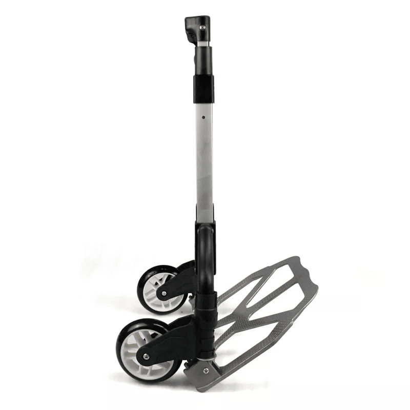 Folding Aluminium Cart Dolly Collapsible Hand Truck Trolley For Luggage Moving  Travel 7
