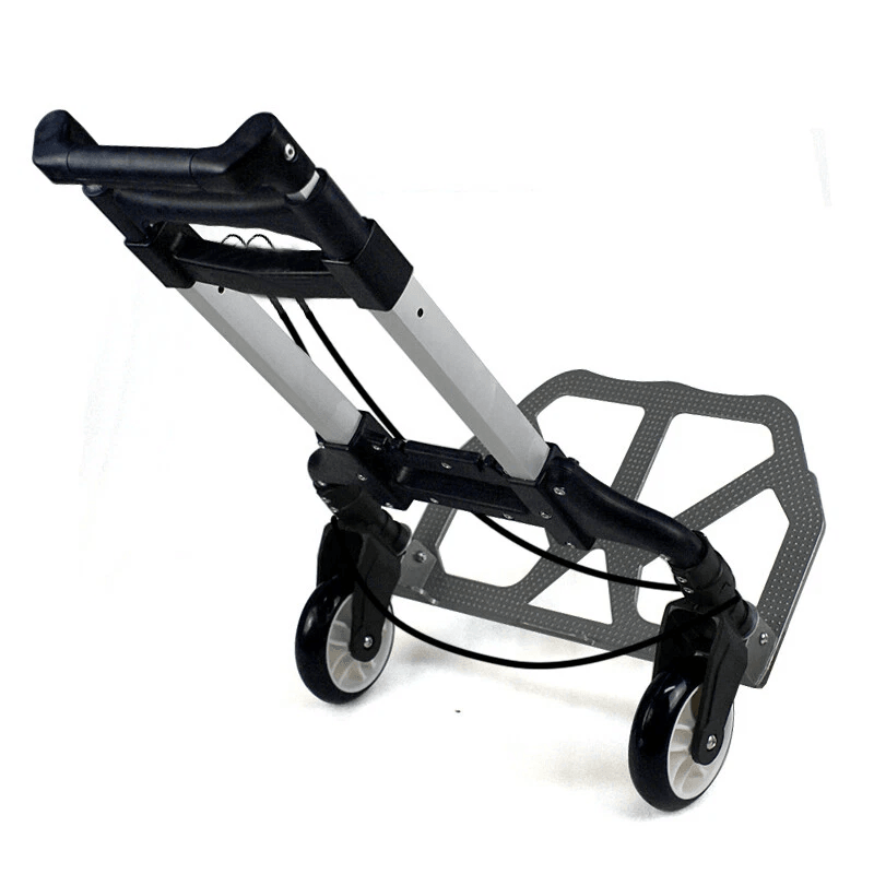 Folding Aluminium Cart Dolly Collapsible Hand Truck Trolley For Luggage Moving  Travel 6