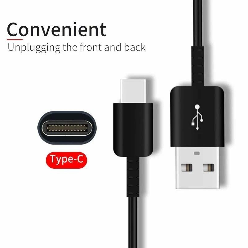 Fast Charging USB C Cable for Samsung, 2X Pack Compatible with Galaxy S9/S10/S20/Note 10/20/Ultra