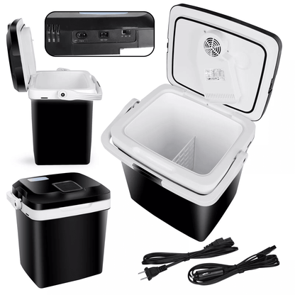 Low Noise Car Iceless Thermoelectric Cooler Electric Mini Fridge Portable Vehicle Refrigerator 1